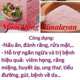 Muối Hồng Himalayan QuaiSar, từ Pakistan, Thùng 18kg 36 hộp 500gr 2.050k/thùng