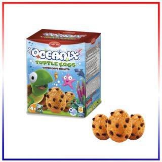 Bánh Quy Trứng Rùa Oceanix (140G/hộp x 12 hộp/thùng)