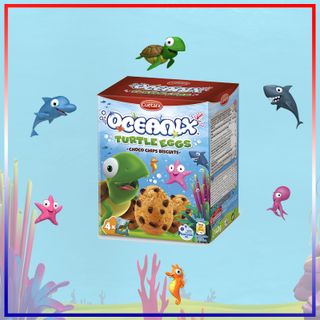 Bánh Quy Trứng Rùa Oceanix (140G/hộp x 12 hộp/thùng)
