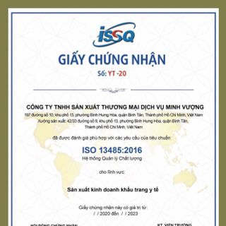 Khẩu Trang Y Tế MINH VƯỢNG giá sỉ