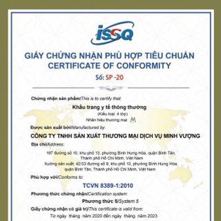 Khẩu Trang Y Tế MINH VƯỢNG