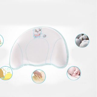 Gối cao su non chống méo đầu cho bé Aiko