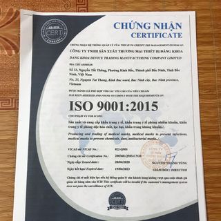 Khẩu trang y tế kháng khuẩn