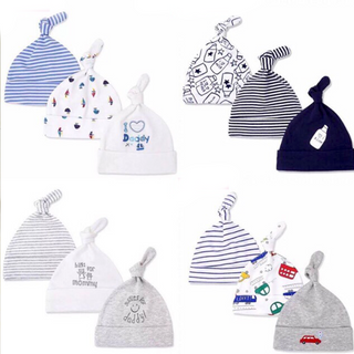 Mũ sơ sinh cho bé Momcare( set 3 chiếc)