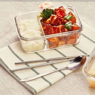 Hộp cơm chia ngăn Glasslock 1000ml