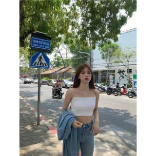 ÁO HAI DÂY CROPTOP