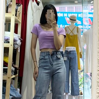 Culottes dài túi đắp
