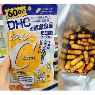 Viên uống Vitamin C DHC Nhật Bản gói 60 ngày