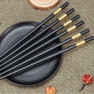 HỘP 10 ĐÔI ĐŨA SỪNG KHẢM HÀN QUỐC