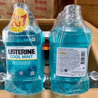 Set 2 chai Nước súc miệng Listerine Thái 250 ml x 2