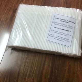 Ống hút cong trắng , 1 gói~ 680 ống giá sỉ