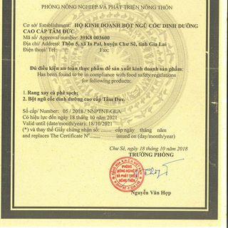 Bột Ngũ Cốc Tâm Đức 26 Loại Hạt Thượng Hạng Plus ++