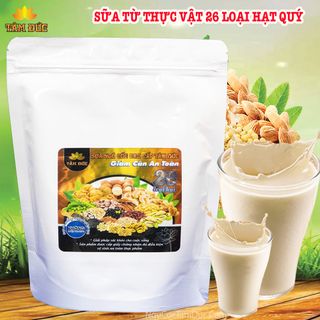 Bột Hạt Giảm Cân An Toàn 26 Loại Hạt Tâm Đức (túi zip 500gr) giá sỉ