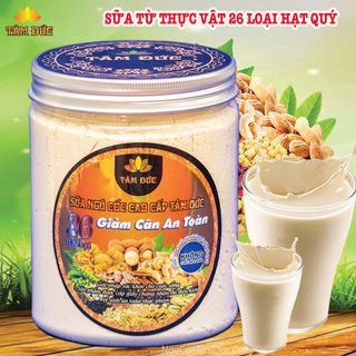 Bột Ngũ Cốc Giảm Cân An Toàn Tâm Đức 26 Loại Hạt (hộp 500gr) giá sỉ