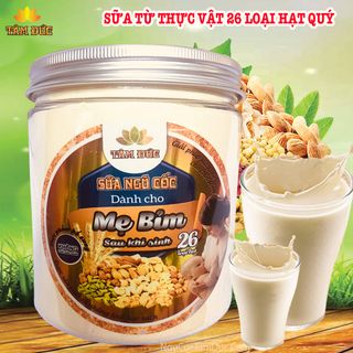 Bột Ngũ Cốc Tâm Đức 26 Loại Hạt Mẹ Bỉm Sữa Gia Tăng (hộp 500gr) giá sỉ