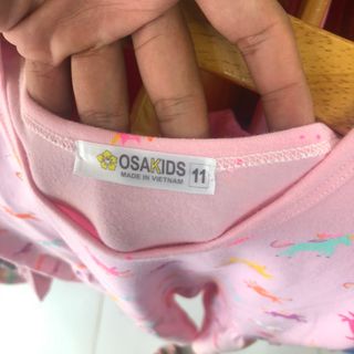 Đầm Thun Cotton Osakid size Nhí đại