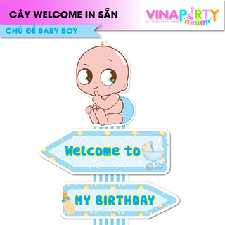 Cây welcome chủ đề