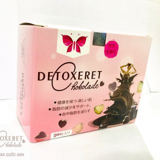 Kẹo Detoxeret Chokolade Socola Giảm Cân