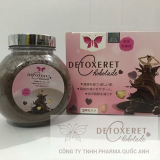 Kẹo Detoxeret Chokolade Socola Giảm Cân