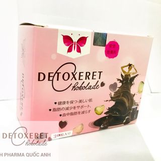 Kẹo Detoxeret Chokolade Socola Giảm Cân