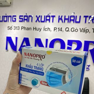 Khẩu Trang Y Tế Nanopro