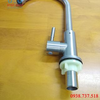 Vòi rửa chén lạnh inox SUS304