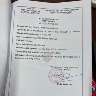 Khẩu Trang Y Tế Nanopro
