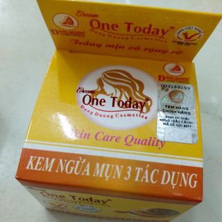 Kem trị mụn 3 tác dụng one today