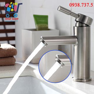 Vòi Lavabo CB303 nóng lạnh inox 304