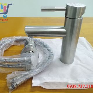 Vòi Lavabo CB303 nóng lạnh inox 304
