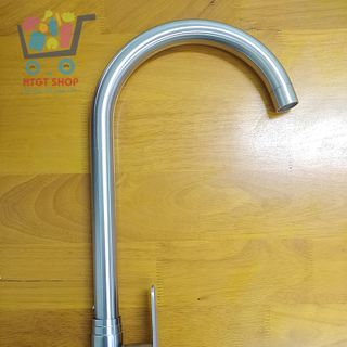 Vòi rửa chén lạnh CỔ BI inox 304