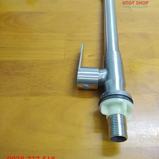 Vòi rửa chén lạnh CỔ BI inox 304