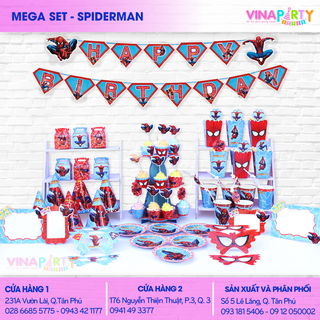 Mega set spiderman