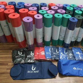 LÀM THẢM TẬP YOGA CHO PHÒNG TẬP