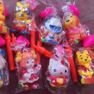 Đèn thú mini nhựa bin- đèn- nhạc