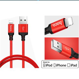 Dây cáp sạc Hoco x14 linghtning cho iphone, ipad , ipod (độ dài 1m)