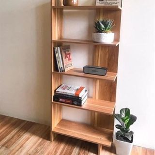 KỆ GỖ 5 TẦNG CAO 1M2