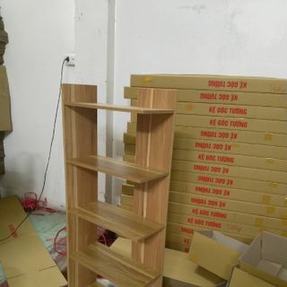 KỆ GỖ 5 TẦNG CAO 1M2