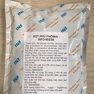 Bột phủ pho mai INF Cheese hương vị Parmesan (5kg/1 gói) - 5kg