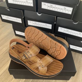 Dép da nam đế kếp 3,5cm