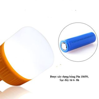 Bóng đèn tích điện 100W có móc treo tiện lợi