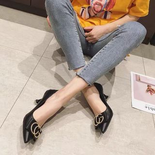 Giày cao gót bích mũi GC