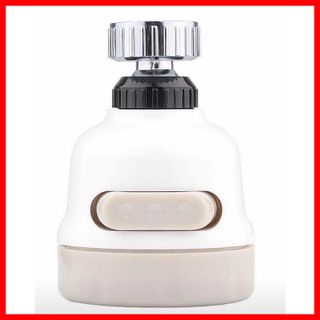 Đầu vòi tăng áp rửa bát 3 chế độ phun - xoay 360 độ - phù hợp mọi đầu vòi rửa ché