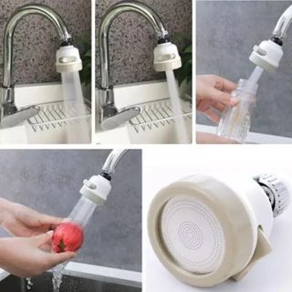 Đầu vòi tăng áp rửa bát 3 chế độ phun - xoay 360 độ - phù hợp mọi đầu vòi rửa ché