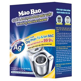 Tẩy lồng máy giặt - Tẩy lồng máy giặt MAO BAO ion Bạc Nâng Cấp Mới 300g6g