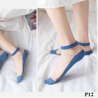COMBO 10 ĐÔI TẤT HOA CÚC P12