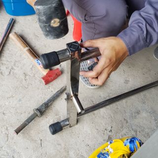 Sào chiếc chân vuông 30/0.5 - phi 25/0.5