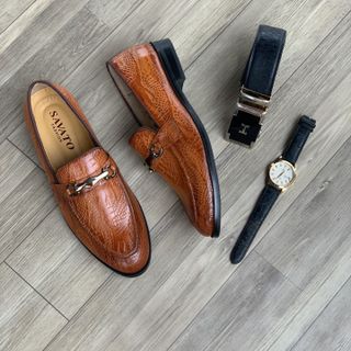 Giày Mọi Nam da bò nguyên chất