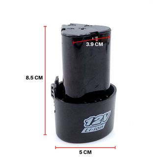 Pin Máy Khoan Cầm Tay 12 V Li-Ion 1500mAh, pin máy khoan, pin 12v