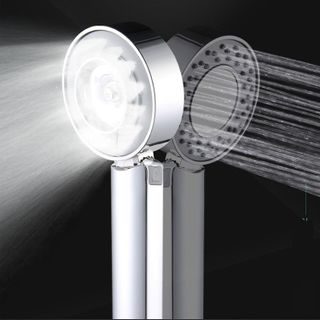 Vòi sen tắm tăng áp lực nước 2 mặt 3 chế độ phun có ngăn chứa dầu gội